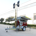 Outdoor Mobile Trailer Light Tower Solar Light Tower